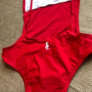 NWT Scoop Back One Piece Swimsuit